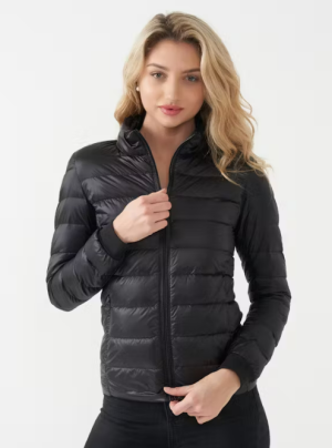 Ladies Lightweight Down Puffer Jacket