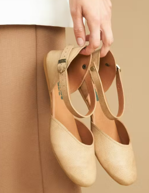 Health Shoes Ladies Genuine Leather Hazel Flat Shoes