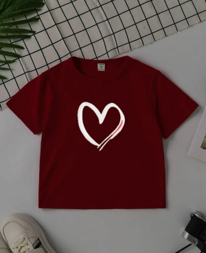 Red Tee & Heart