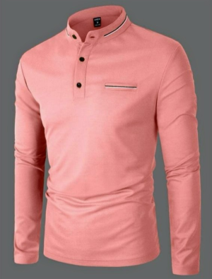 Men half button Shirt