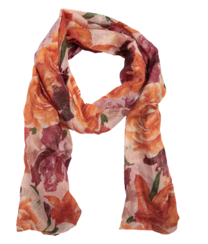 Floral Print Scarf