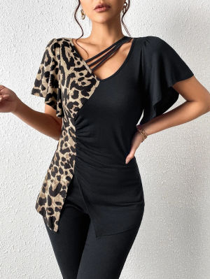 Leopard Print Tee
