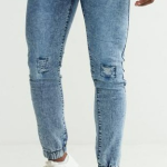 Jeans Men's Slim Fit Denim Joggers