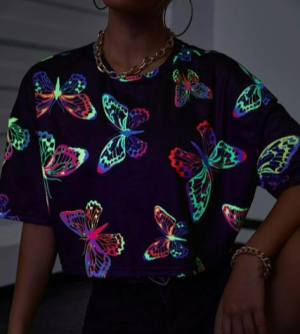 Butterfly Reflective Tee