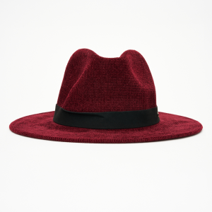 Hat Adjustable Velvet Texture