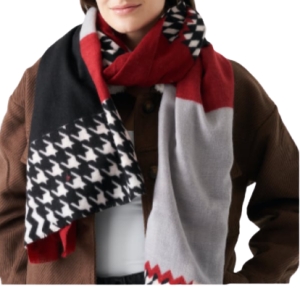Stylerie Scarf Red Print
