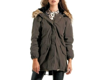 Ladies Utility Parka Jacket