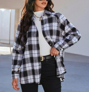 Check Shirt Grey