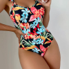 Floral One Piece Swimsuit