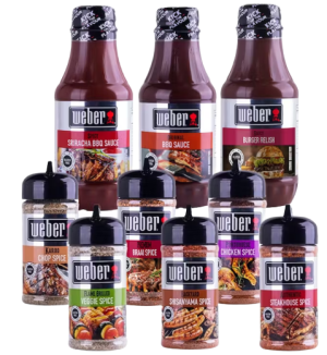 Weber 9-Piece Braai Sauces and Seasonings Gift Set