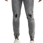 Jeans Men's Slim Fit Denim Joggers - Image 2