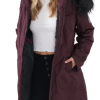 International Coats - Ladies Winter Parka Puffer Jacket with Hood - Image 2