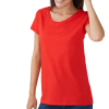 Ladies Round Neck Basic T-Shirt - Image 2