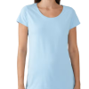 Ladies Round Neck Basic T-Shirt - Image 5