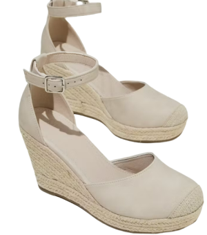Ladies  Espadrille Heels wedge