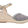 Ladies Crochet Wedge Sandal Heels