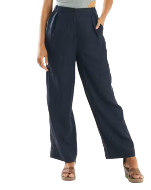 Ladies Navy Twill Nirvana Pants