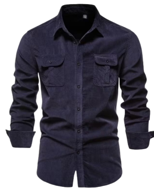 Men's 100% Cotton Button Up Shirt