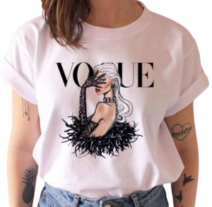 Vogue Silver T-Shirt