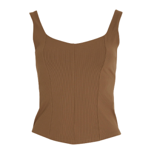 Tan Corset Top