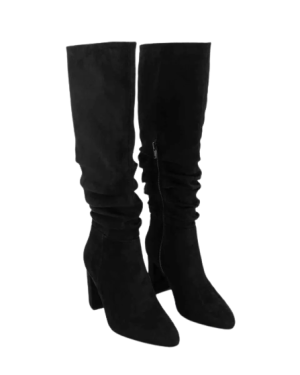 Ladies boot zip up side High Heel