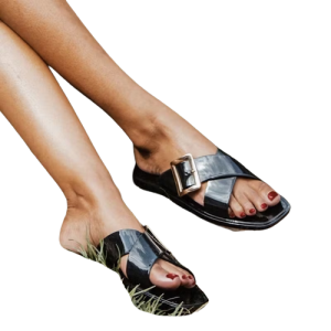 Ipanema - Ladies mila gold buckle jelly sandals