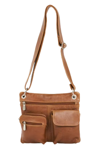 Zamada - Leather Genuine Leather Utility Bag