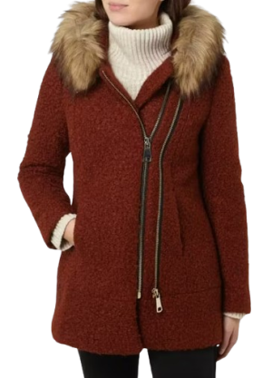 S.Oliver - Black Label Ladies Faux Fur Coat