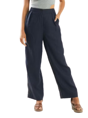 Ladies Navy Twill Nirvana Pants